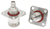 (GPPO\SMPM)(GPO)公 转 (GPPO\SMPM)(GPO)公 4孔法兰 转接器|不锈钢，DC-DC-18GHzGHz，长度35.7mm，法兰边长25.4mm - RA18N19FSH