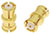(GPPO\SMPM)(GPO)公 转 (GPPO\SMPM)(GPO)公 精密转接器|铍铜镀金，DC-DC-18GHzGHz，长度6.45mm - RA18P01H-GBC