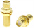 (GPPO\SMPM)(GPO)公 转 (GPPO\SMPM)(GPO)公 穿墙 精密转接器|黄铜镀金，DC-DC-18GHzGHz，长度22.2mm，安装孔尺寸6.5±0.1(φ) - RA18S01YH03-GBA