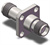 (GPPO\SMPM)(GPO)公 转 (GPPO\SMPM)(GPO)公 4孔法兰 转接器|不锈钢，DC-DC-26.5GHzGHz，长度24mm，法兰边长12.7mm - RA27S01FSH02
