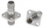 (GPPO\SMPM)(GPO)公 转 (GPPO\SMPM)(GPO)公 4孔法兰 转接器|不锈钢，DC-DC-33GHzGHz，长度22.1mm - RA3401FE