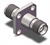 (GPPO\SMPM)(GPO)公 转 (GPPO\SMPM)(GPO)公 4孔法兰 转接器|不锈钢，DC-DC-33GHzGHz，长度22.2mm，法兰边长12.7mm - RA3404FH
