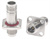 (GPPO\SMPM)(GPO)公 转 (GPPO\SMPM)(GPO)公 4孔法兰 转接器|不锈钢，DC-DC-50GHzGHz，长度24mm，法兰边长12.7mm - RA5001FSH02