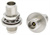 (GPPO\SMPM)(GPO)公 转 (GPPO\SMPM)(GPO)公 穿墙 转接器|不锈钢，DC-DC-50GHzGHz，长度19.5mm，安装孔尺寸7.2(φ) - RA5001YSH