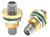 (GPPO\SMPM)(GPO)公 转 (GPPO\SMPM)(GPO)公&nbsp;穿墙 精密气密型转接器|不锈钢镀金，DC-DC-40GHzGHz，安装孔尺寸9.6mm(φ) - RAHS40K01YH