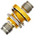 (GPPO\SMPM)(GPO)公 转 (GPPO\SMPM)(GPO)公 穿墙 精密气密型转接器|不锈钢，DC-DC-67GHzGHz，长度23.4mm，安装孔尺寸9.6(φ) - RAHS67V01Y